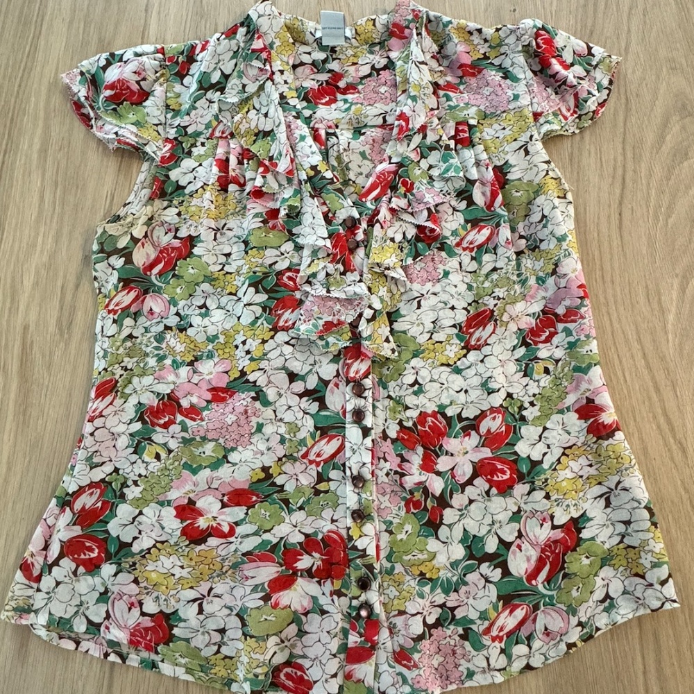 Odille (Anthropologie) Silk Blouse